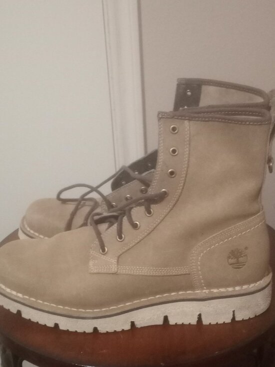 Timberland A185V A0360 Men\'s Tan Brown Westmore Boots Sz 9 EU 43